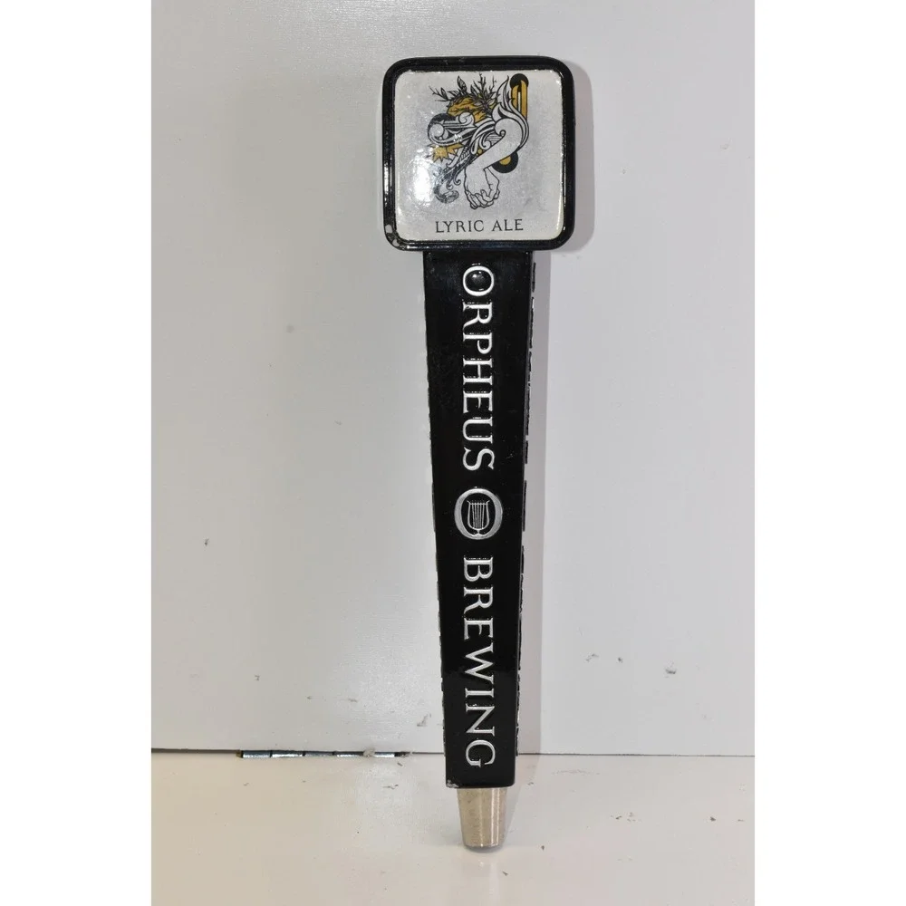 Orpheus‎ Brewing Beer Tap Handle Lyric Ale Black Man Cave